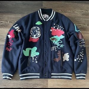 BBC “BB Mars” Navy Varsity Jacket (XXXL)